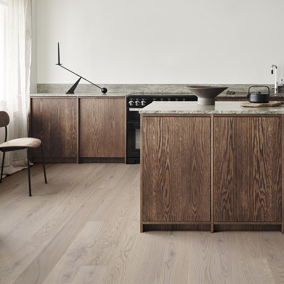 Rustikk parkett tregulv