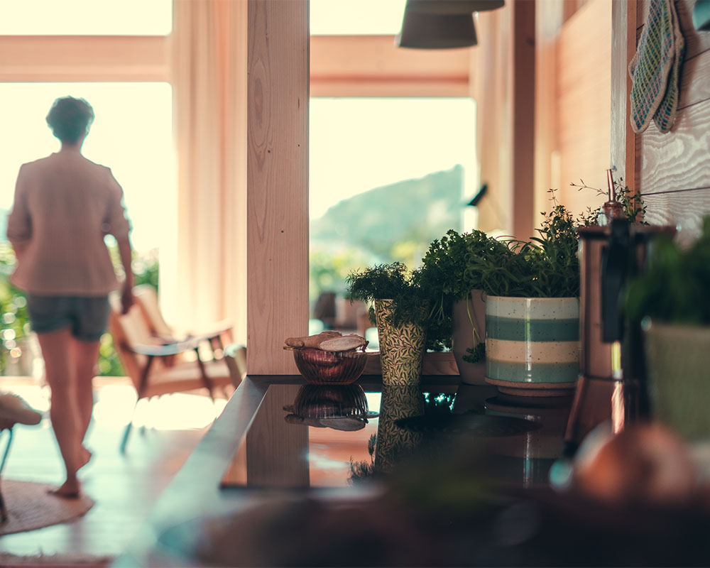 Sommerhytte kjøkken