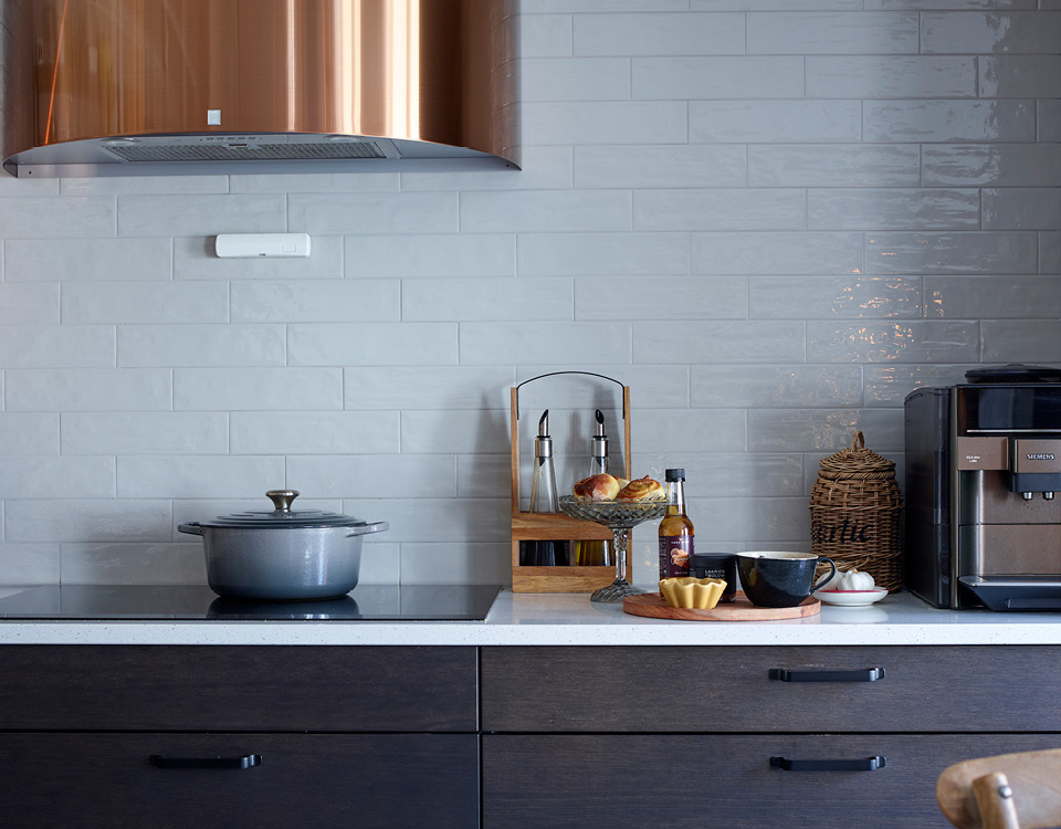 Farger svart kjøkken