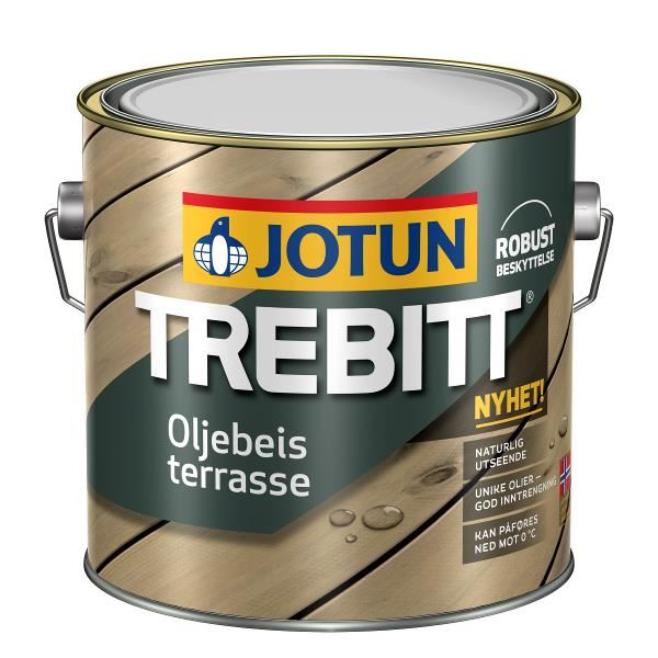 Jotun Trebitt Terrassebeis Olje - Gul - base 2,7 l