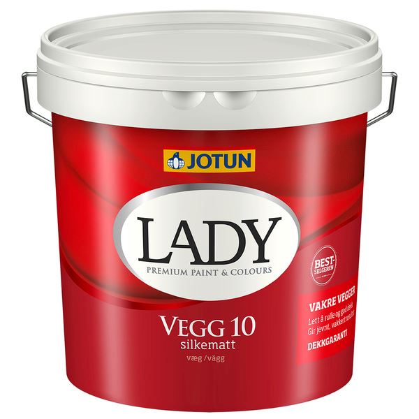 Lady Vegg 10 - Hvit 2,7 l