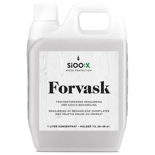SiOO:X Wood Protection SiOO:X Forvask 1 l