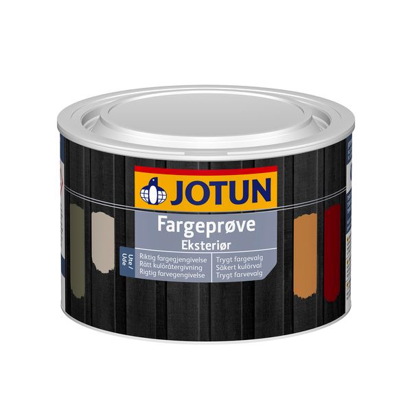 Jotun Fargeprøve Eksteriør Hvit - base 0,5 l