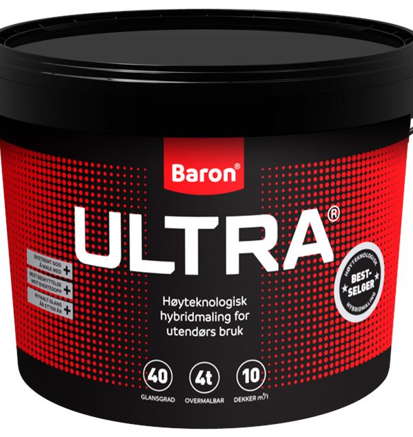 Baron Ultra - Hvit base 9 l