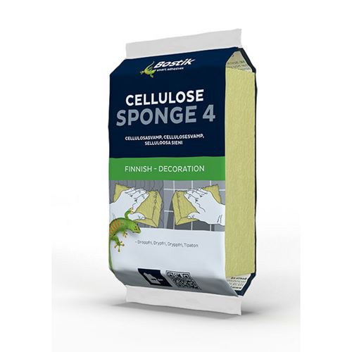 Bostik Rengjøringsvamp Cellulose Størrelse 4