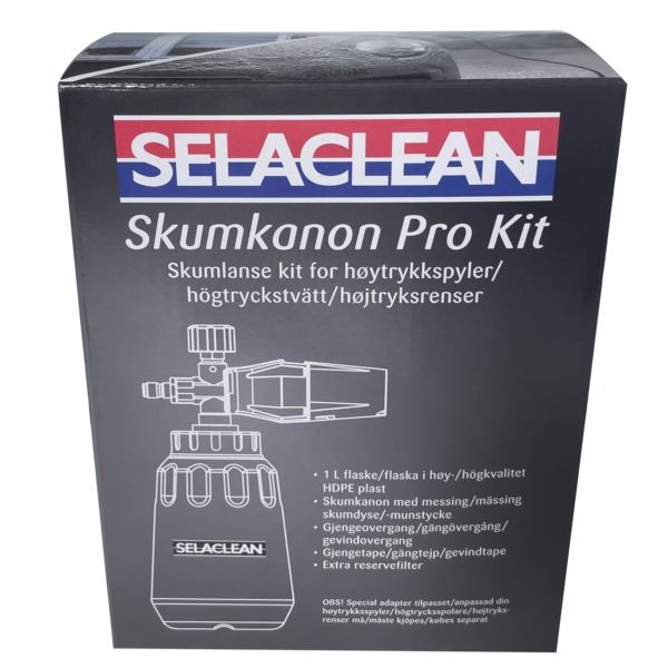 Selaclean Skumkanon Pro Kit