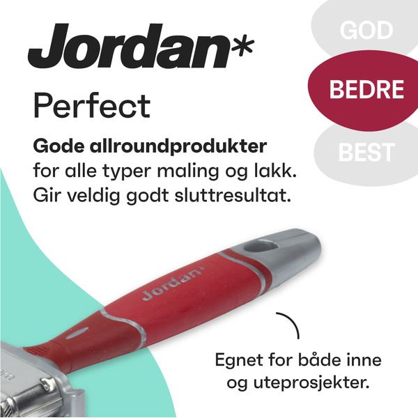 Jordan Pensel Perfect Innvendig Flat 100 mm