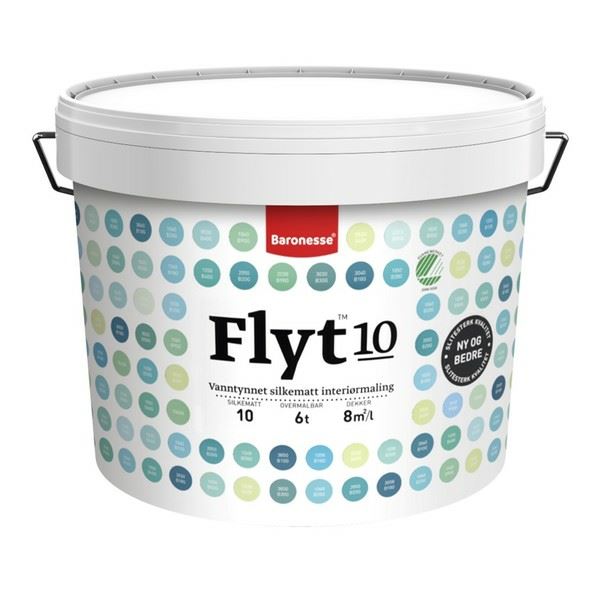 Baronesse Flyt 10 - Hvit base 0,68 l