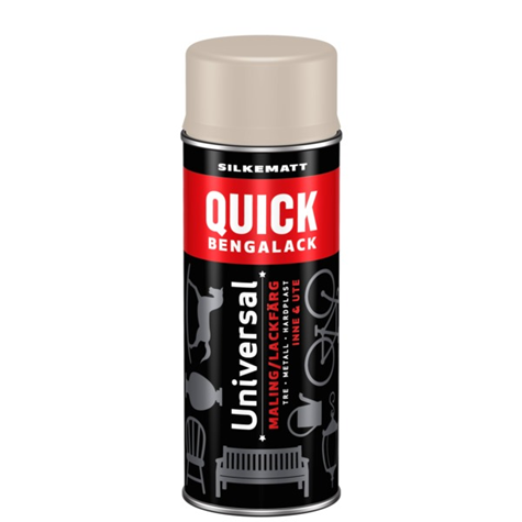 Scanox Quick Bengalack Spray Vintersand Silkematt 400ml