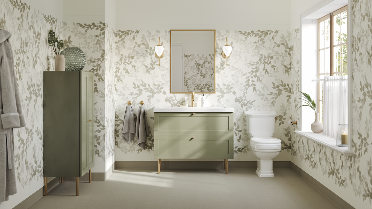 Tarkett Aquarelle Chambray Moss Våtromsbelegg 2 m