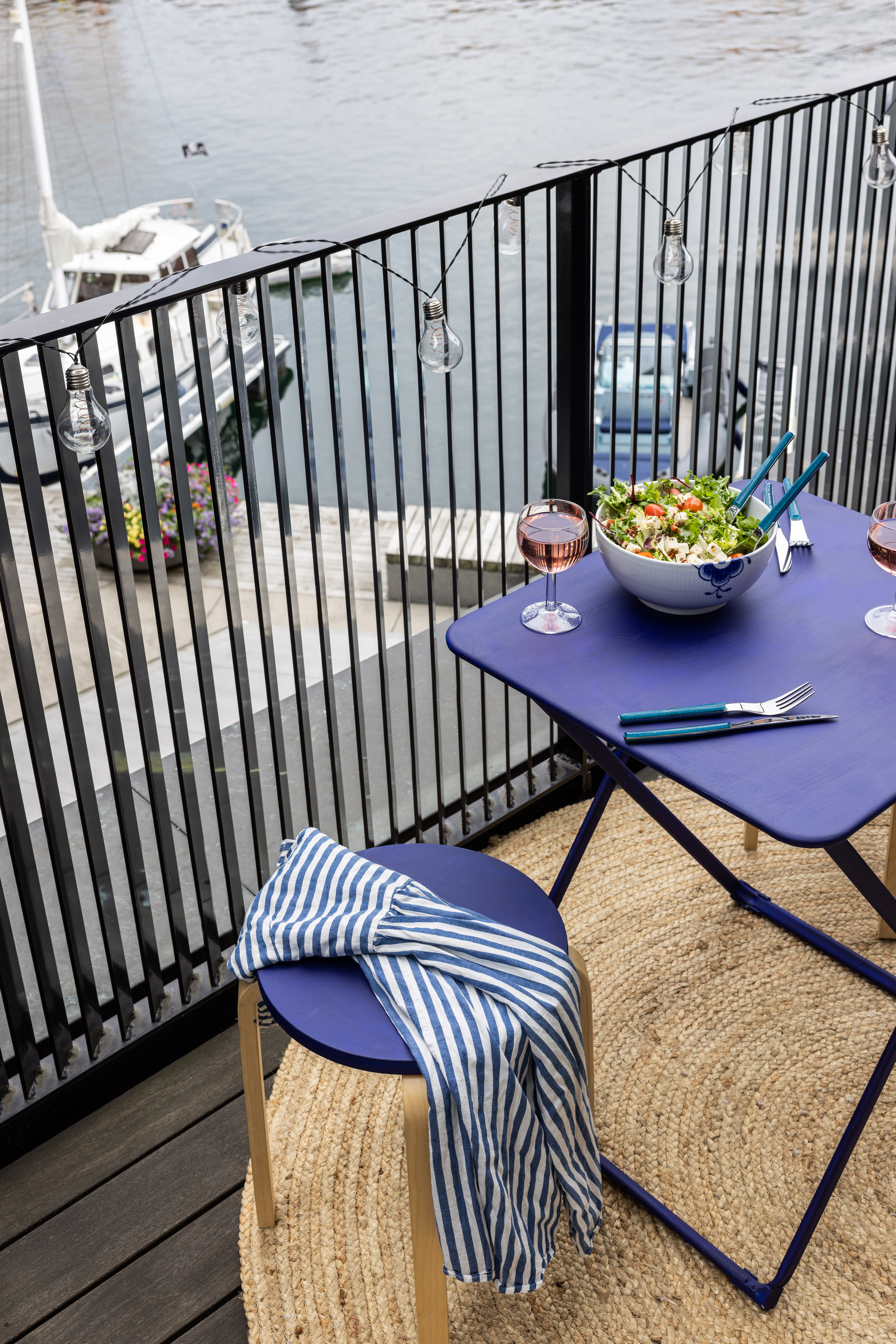 Fargerik byleilighet