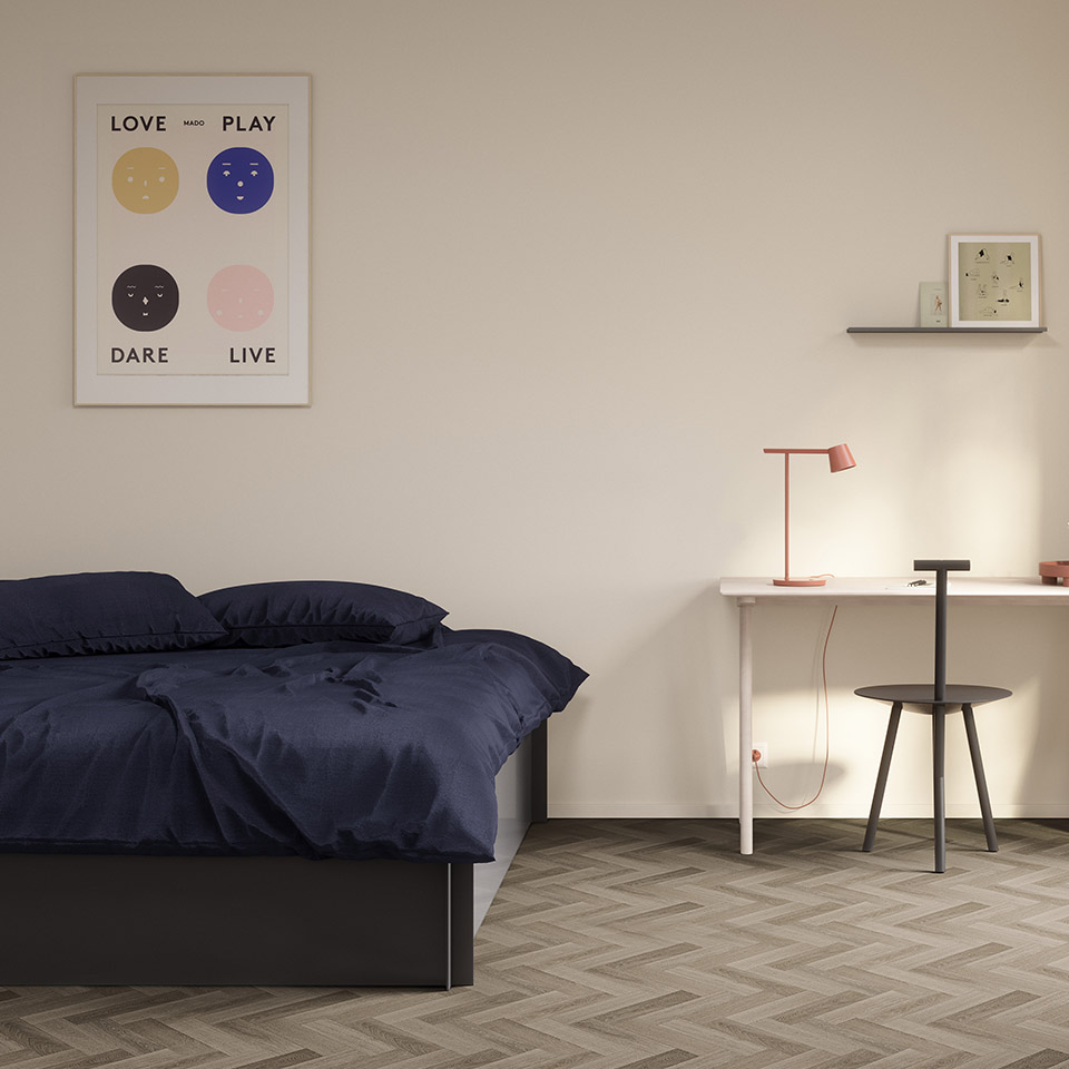 Vinylgulv til soverom