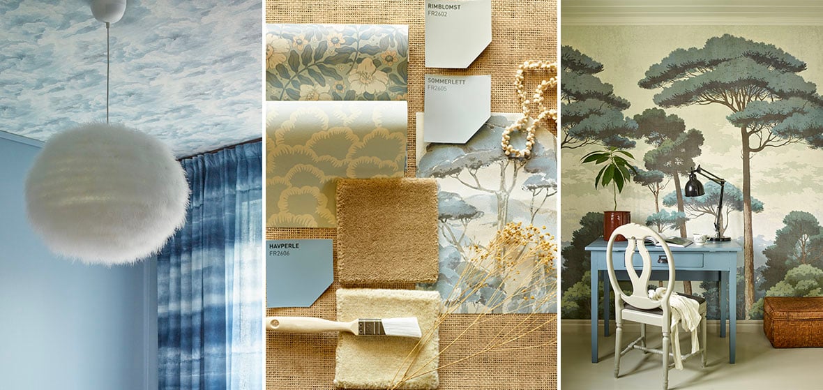 Bilde av diverse tapeter