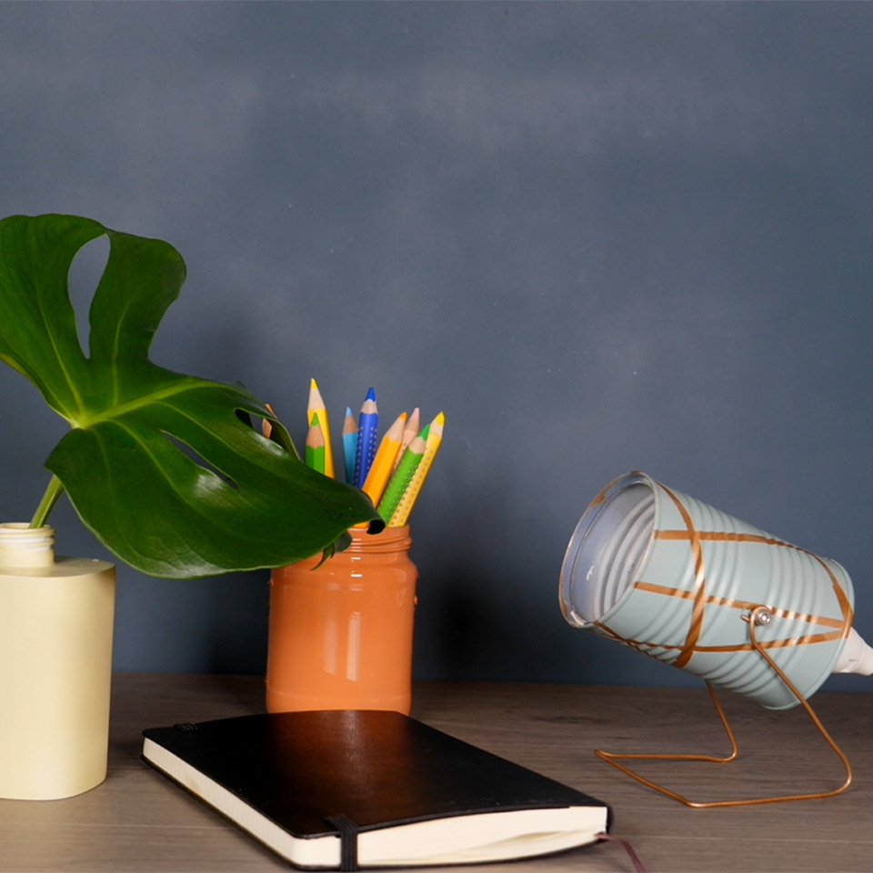 Spraymaling lampe Redesign metallbokser | Fargerike Spraymaling lampe Redesign metallbokser | Fargerike