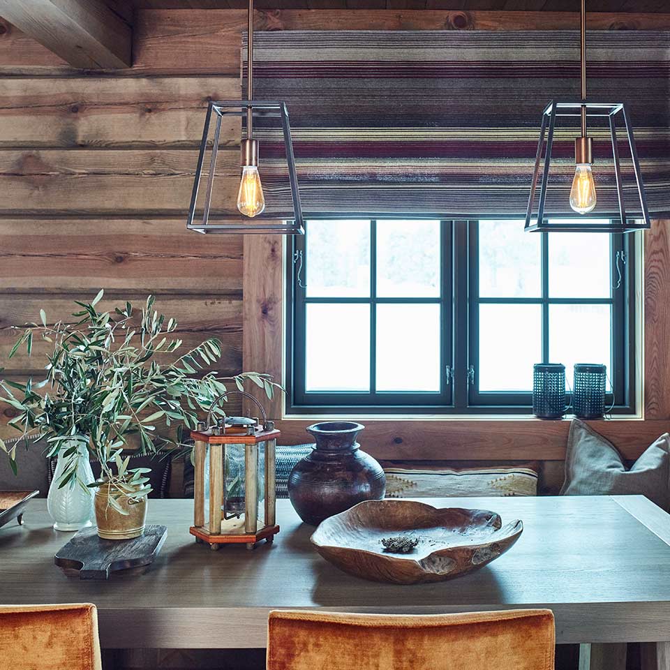 hyttefarger spisestue