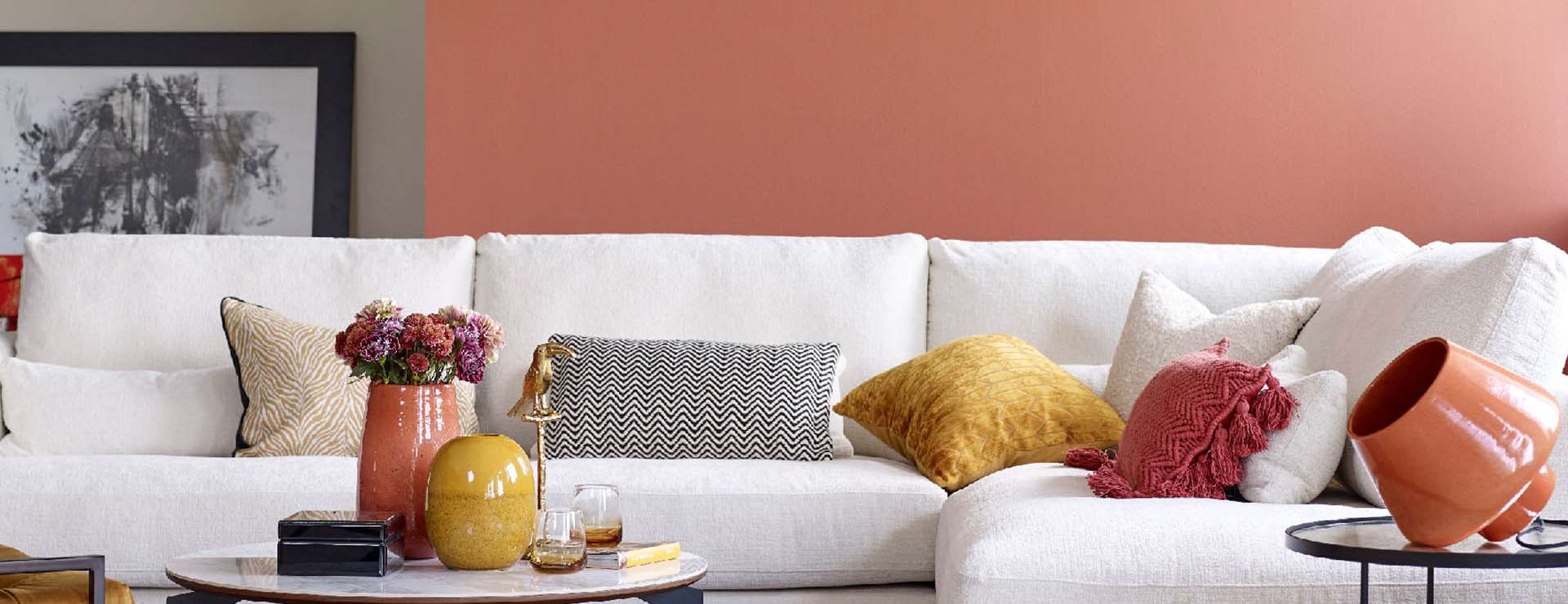 Ekvator jordfarge stue