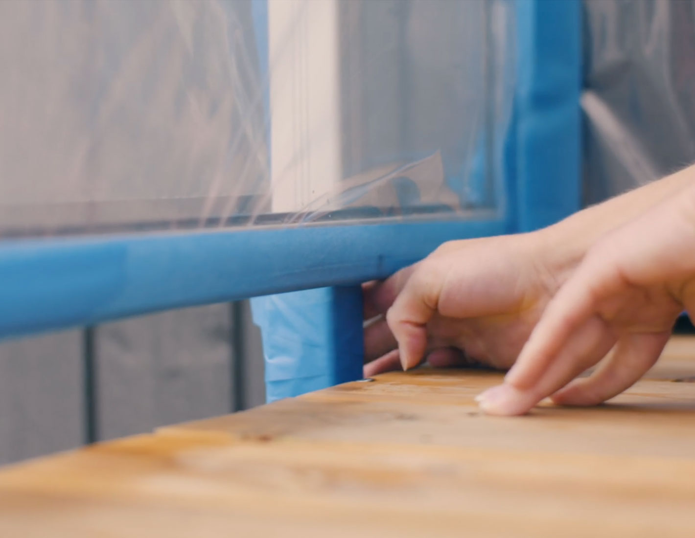 maskeringstape terrasse