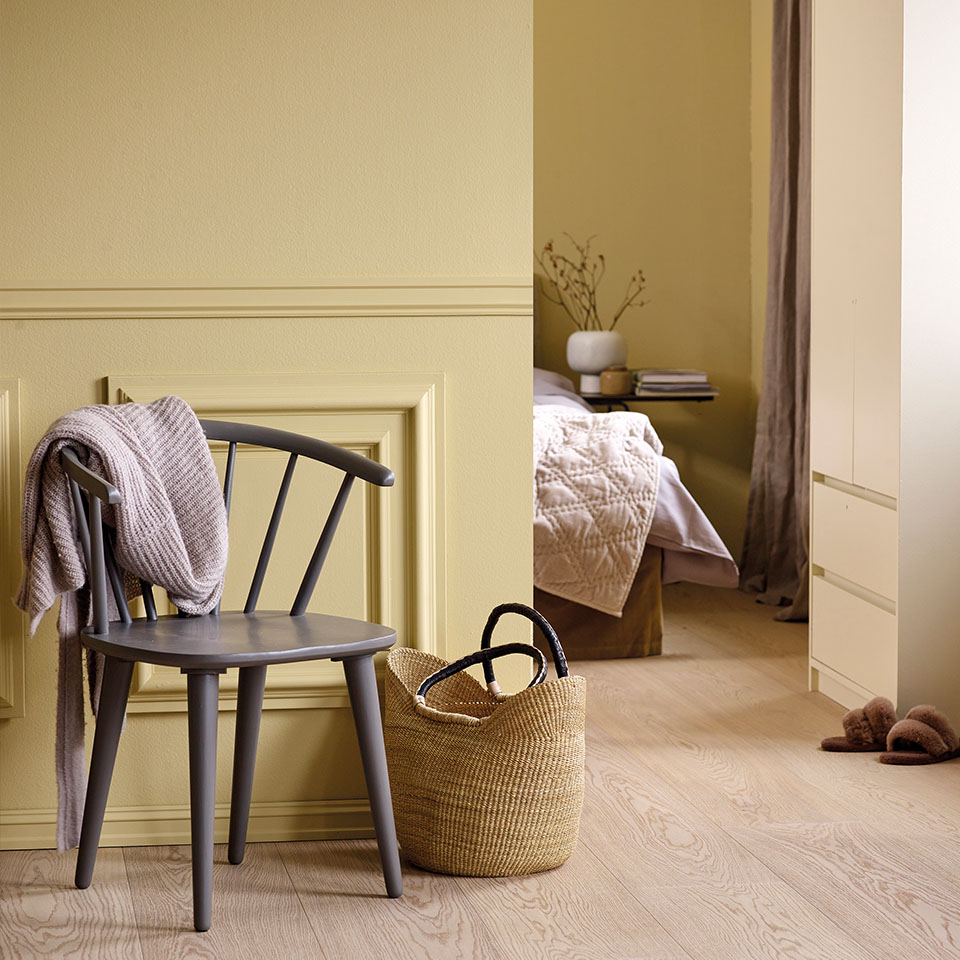 Fargekart - Gule gylne nyanser