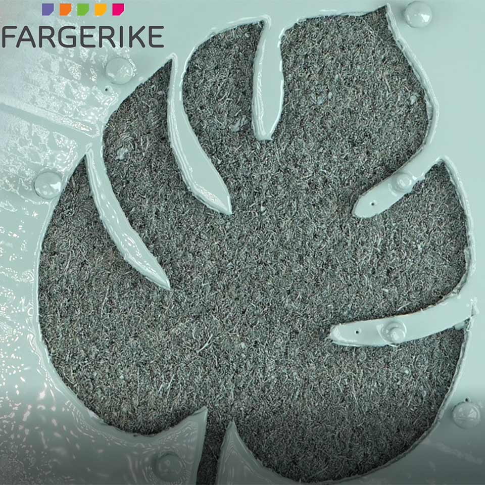 spraymaling dørmatte farge