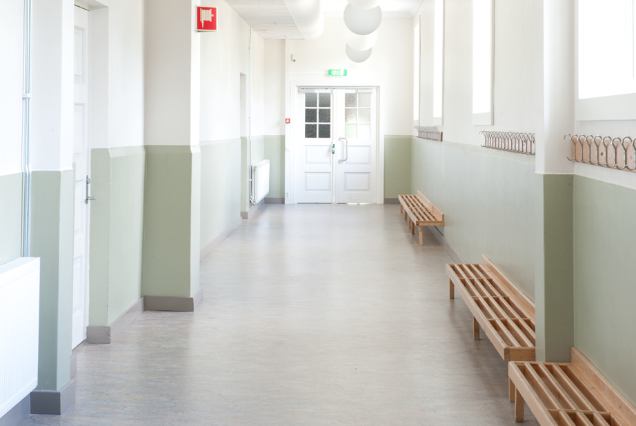 Gang i Fløgstad skule