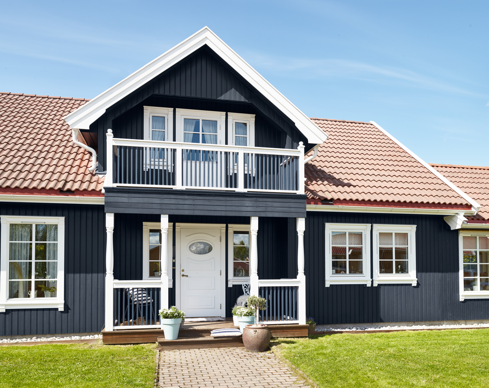 Blått hus