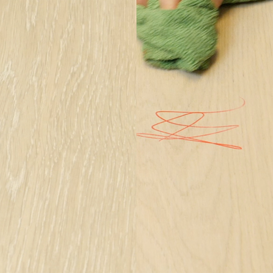 Flekker på parkett og laminat