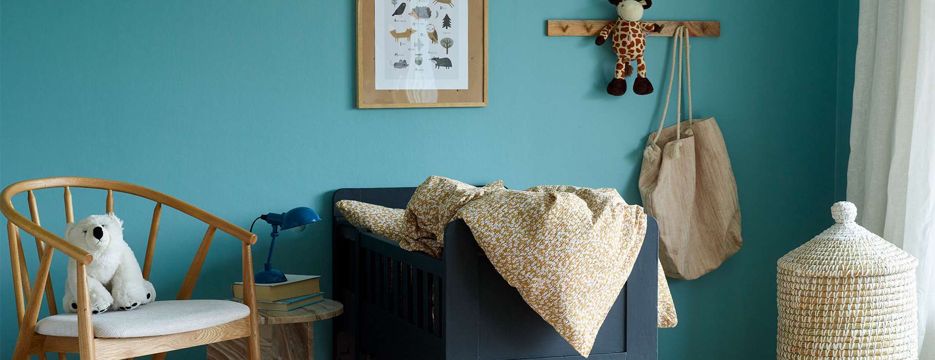 Barnerom gult grønt