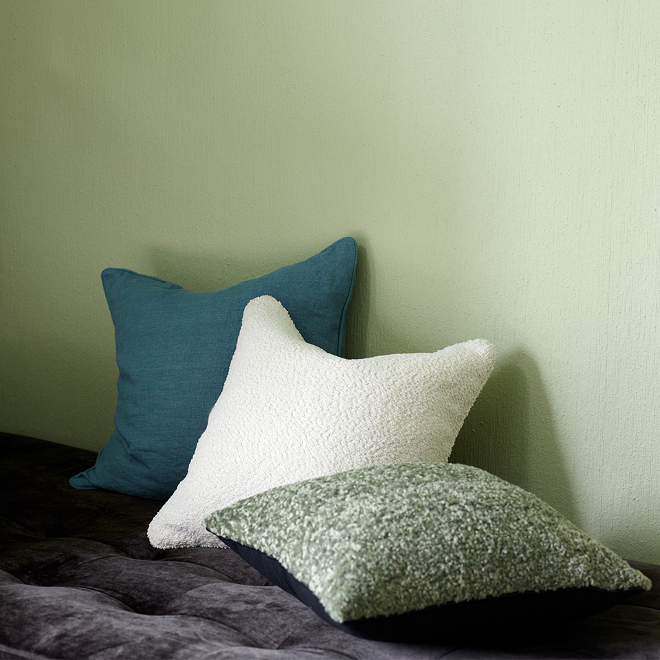 Støvete lys grønn farge