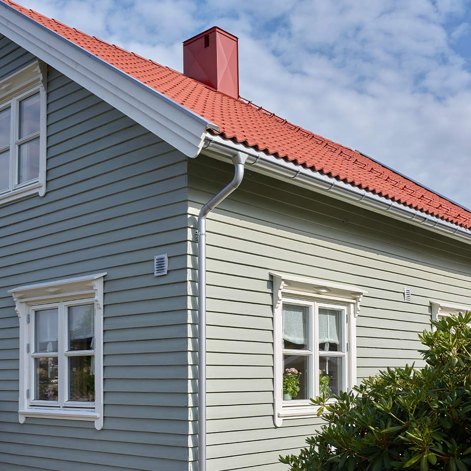 Utendørsfavoritter grønt hus