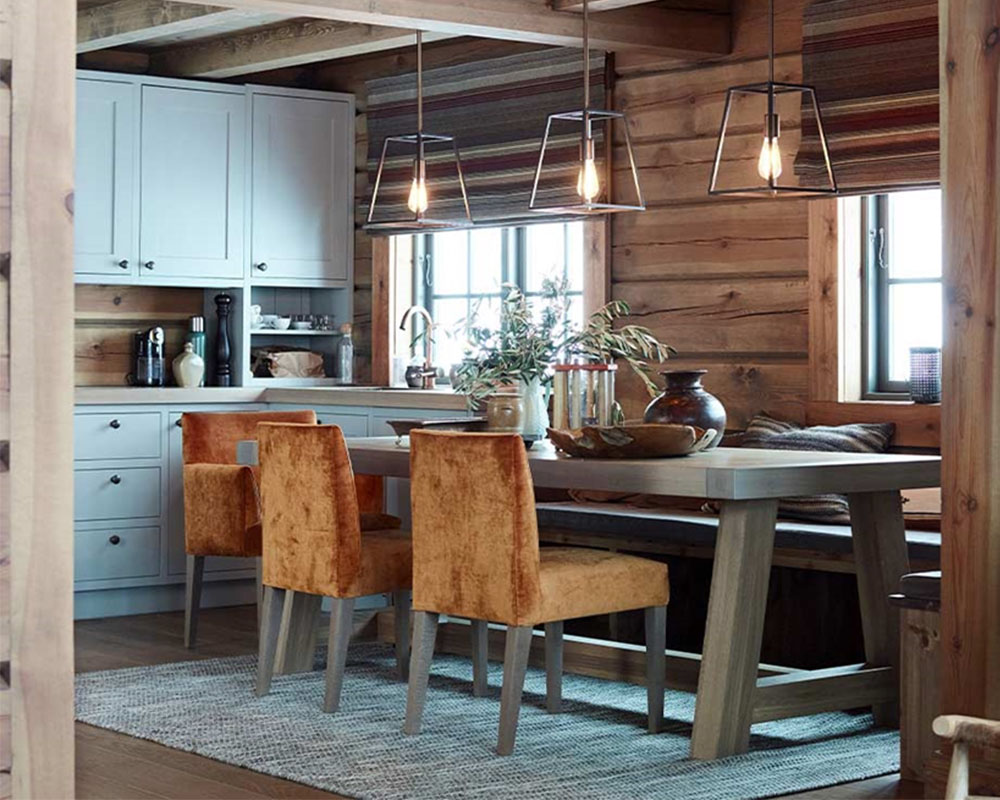 inspirasjon hyttekjøkken