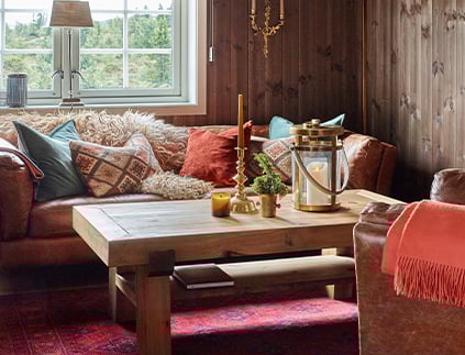 Hyttemagasin fargerike