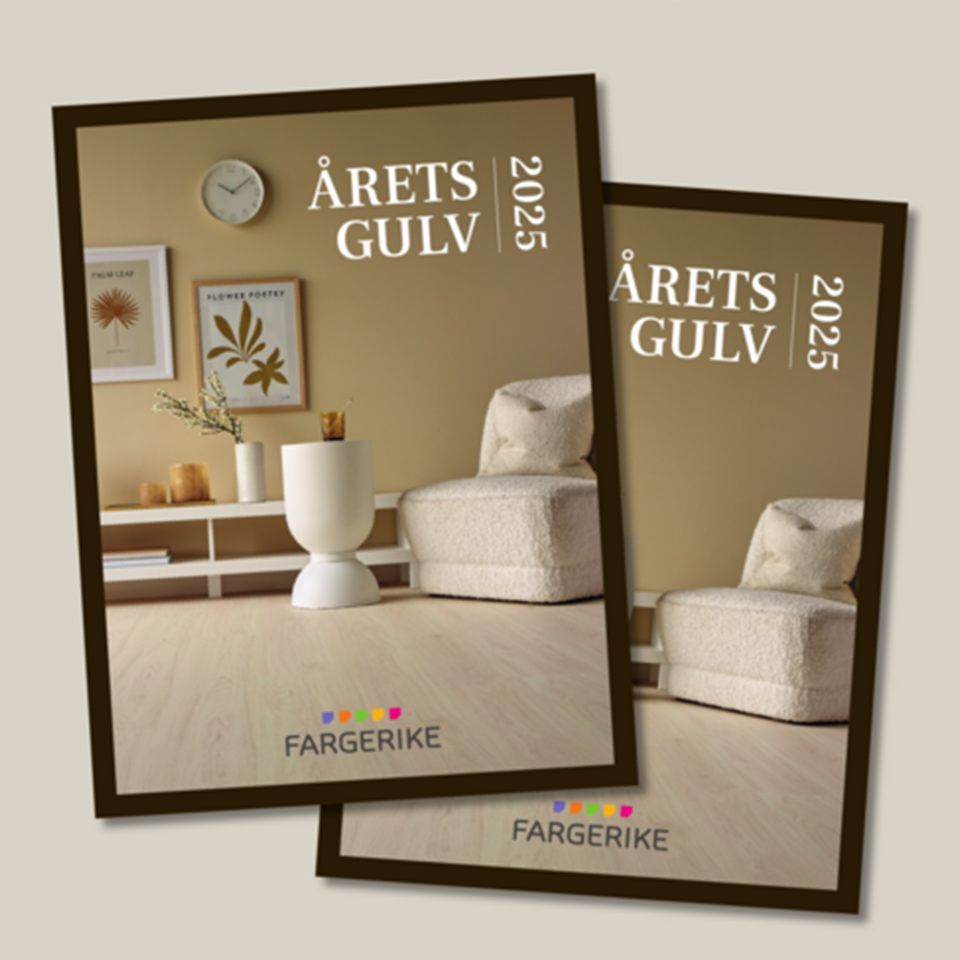 Årets gulv 2025 Fargerike gulvkatalog