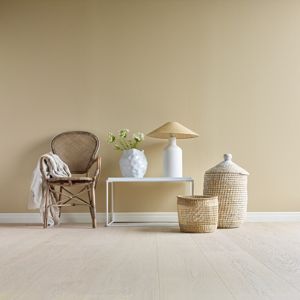 Miljøbilde av moskus oppdal herdet tregulv