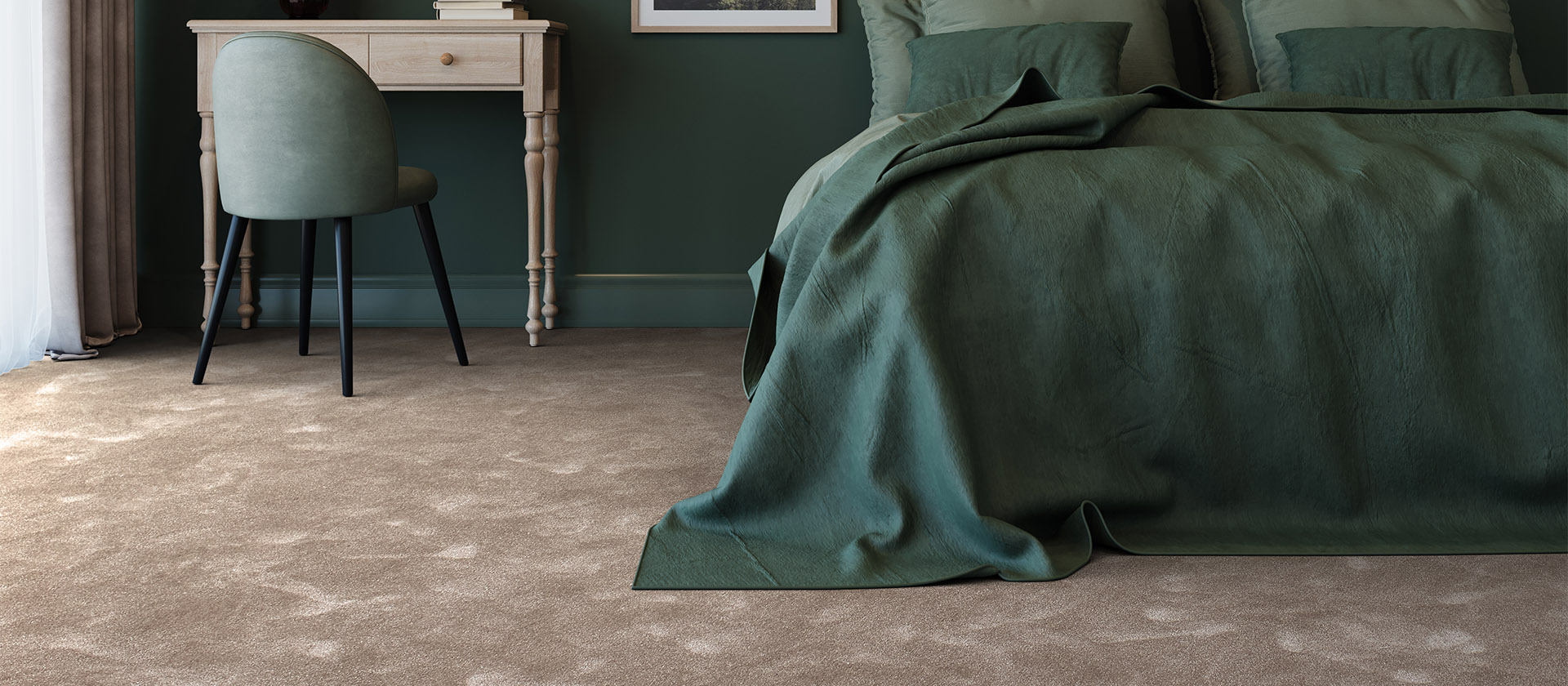 Teppegulv soverom