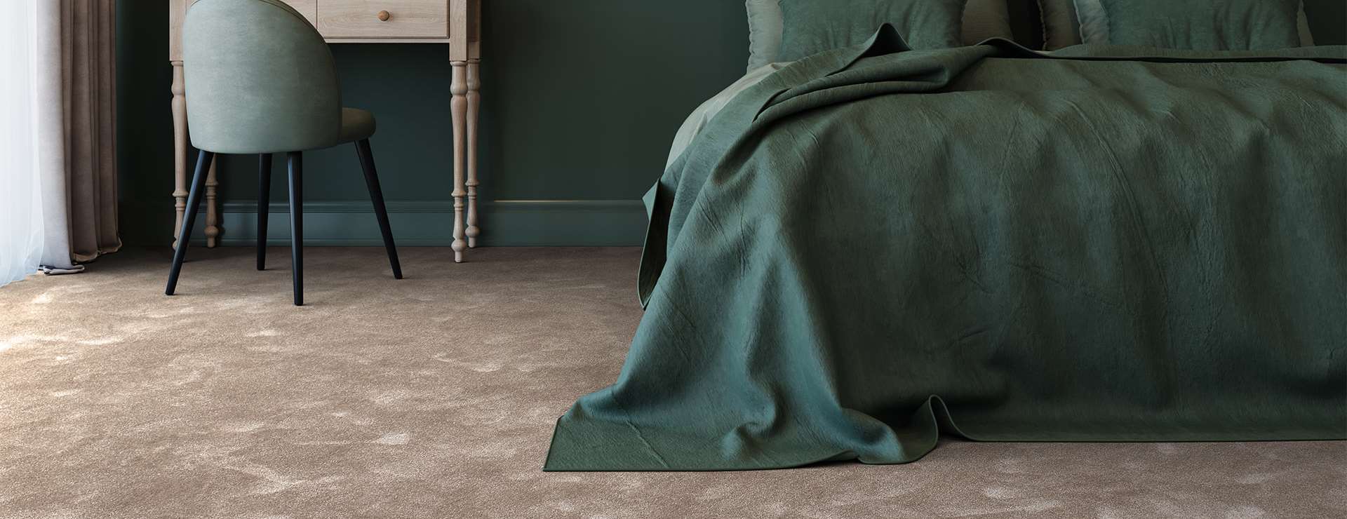 Teppegulv soverom