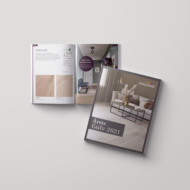 Gulvkatalog fargerike