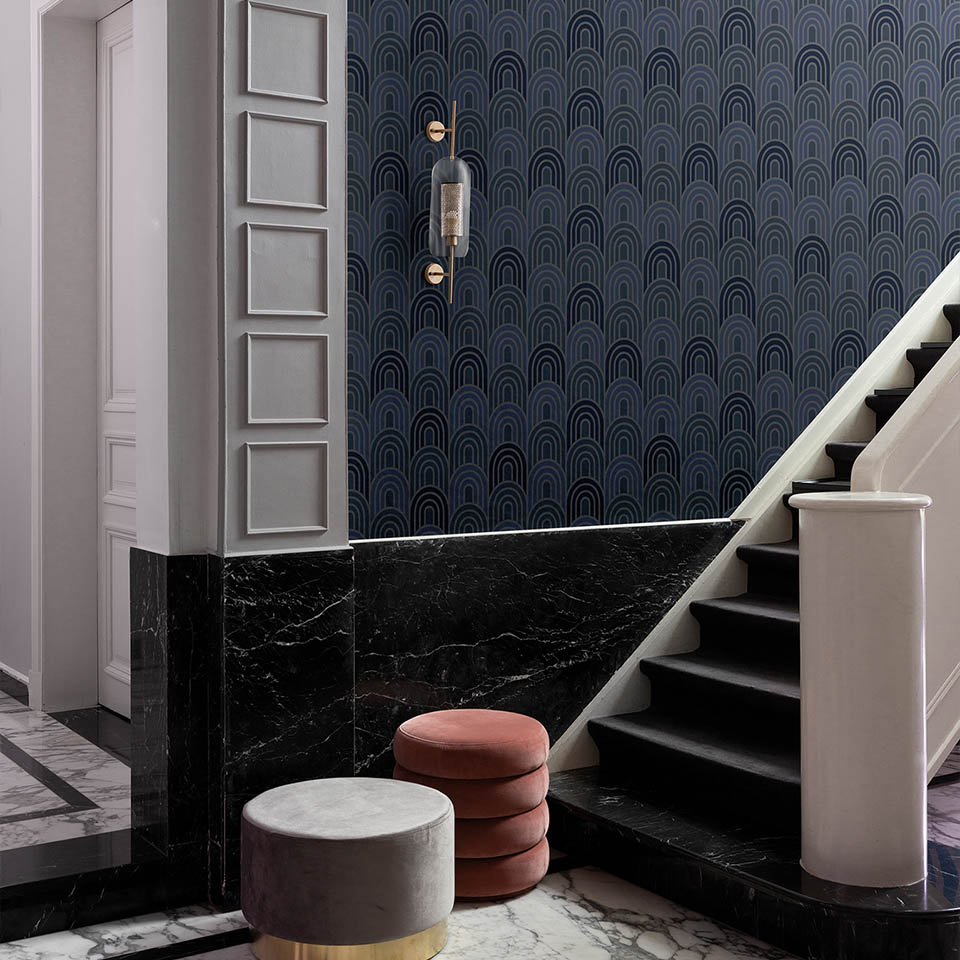Art Deco tapet boheme