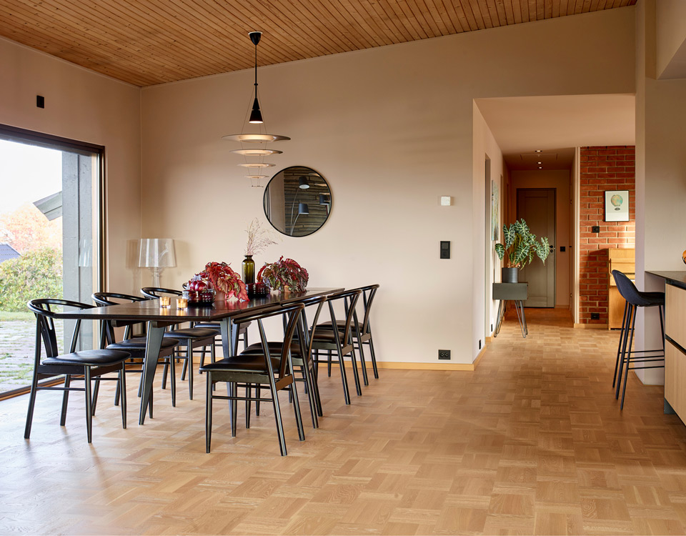 Retro hus moderne stil