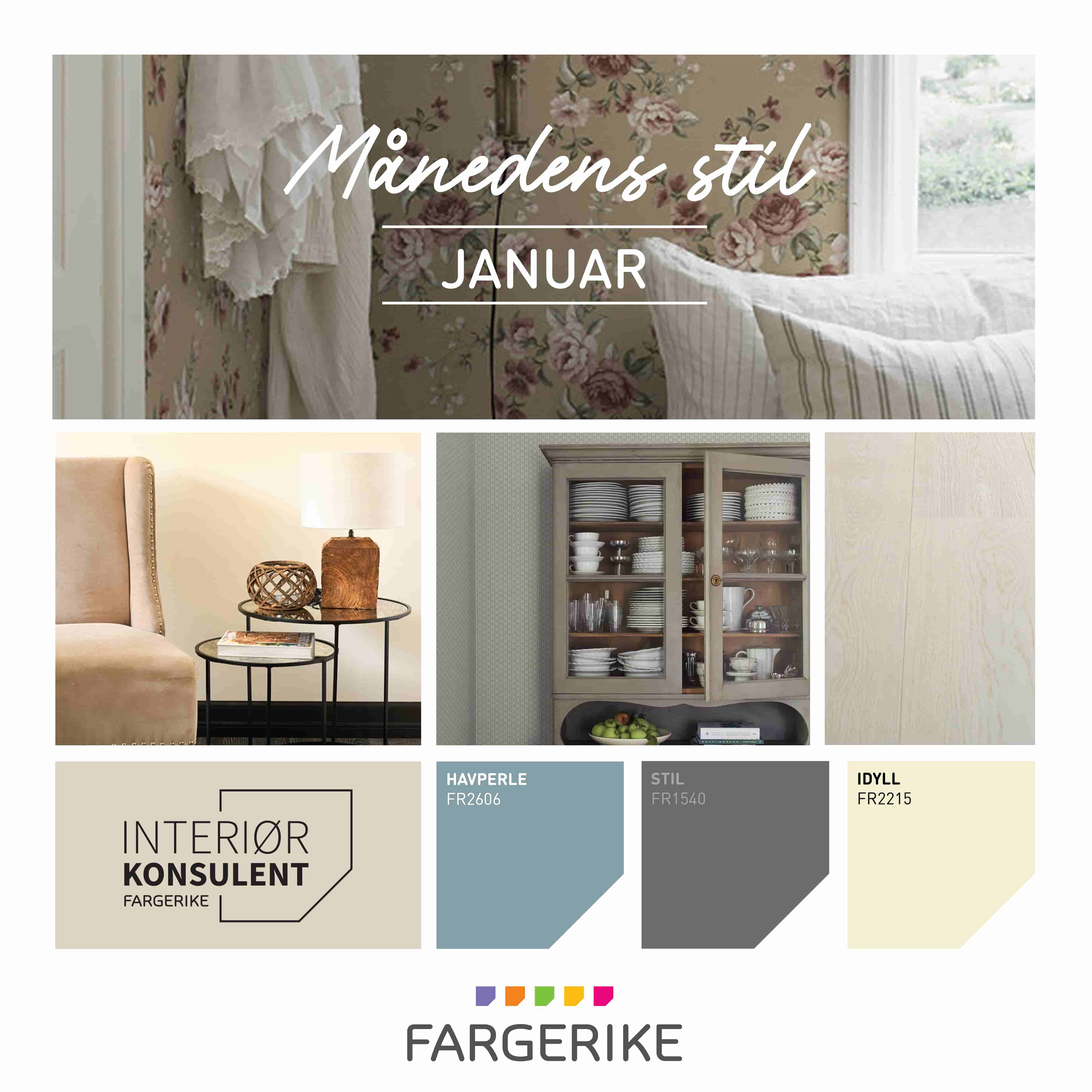 Collage av månendens stil