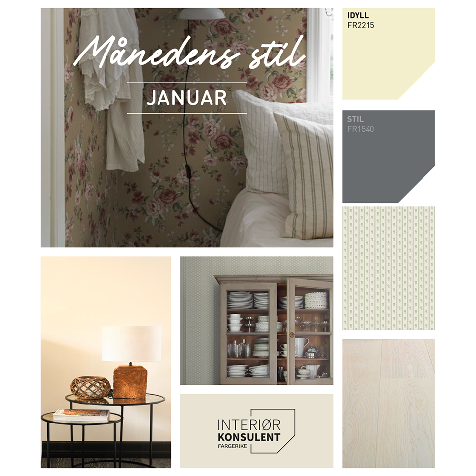 Collage av månendens stil