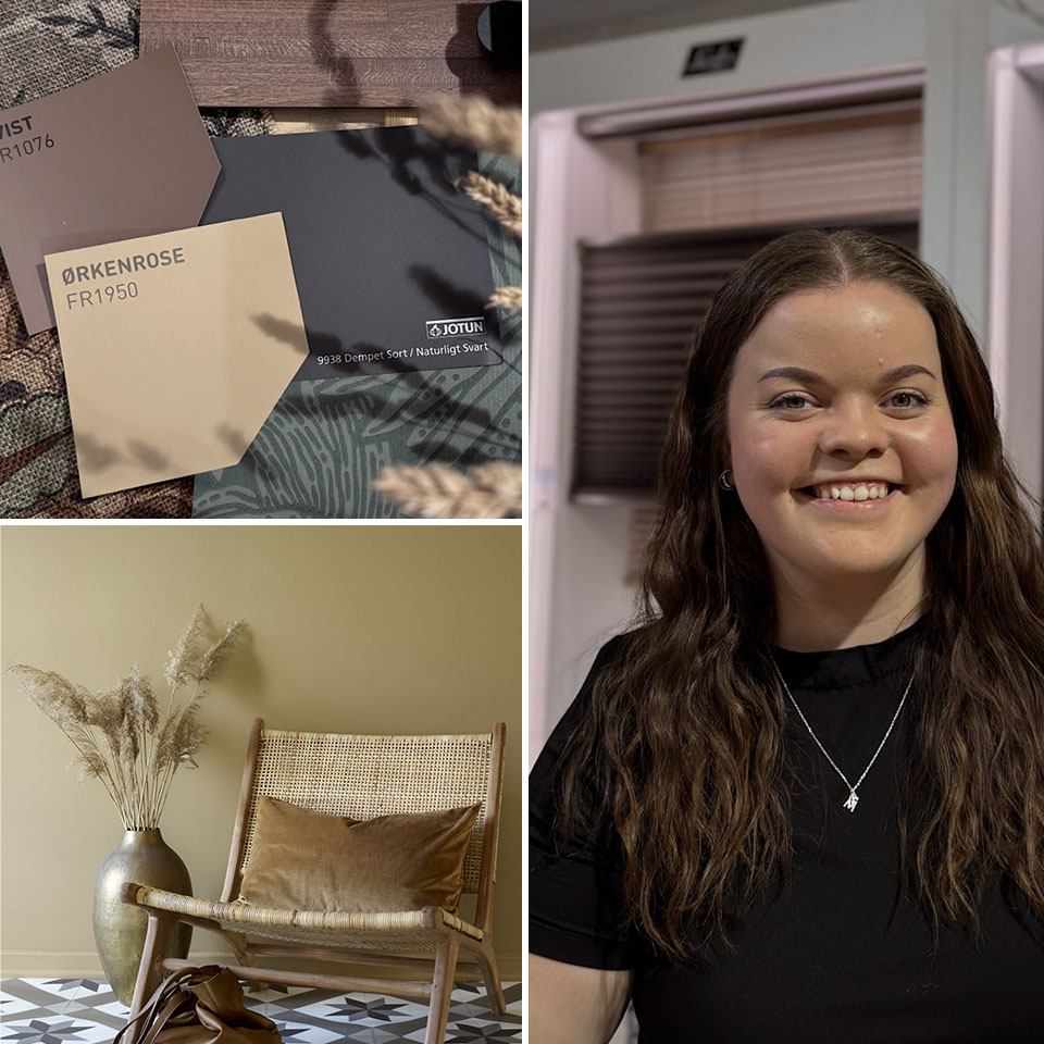 Interiørkonsulenten og moodboard