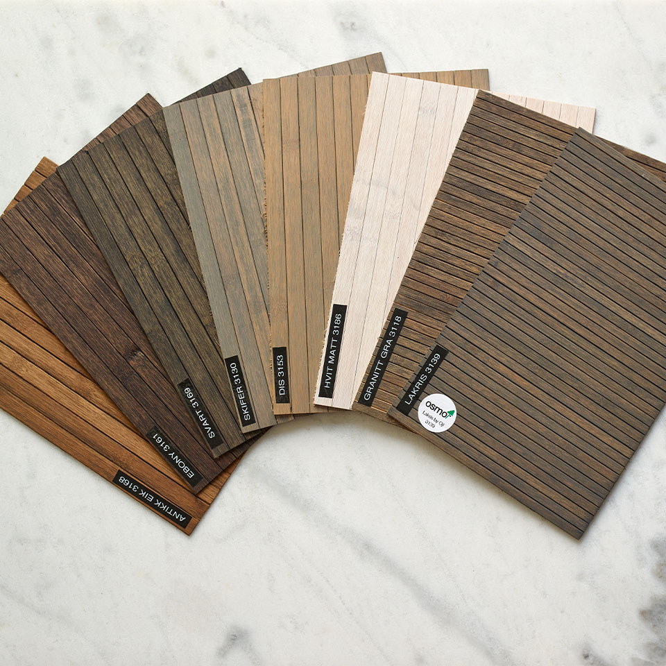 Lys bambus spiletapet