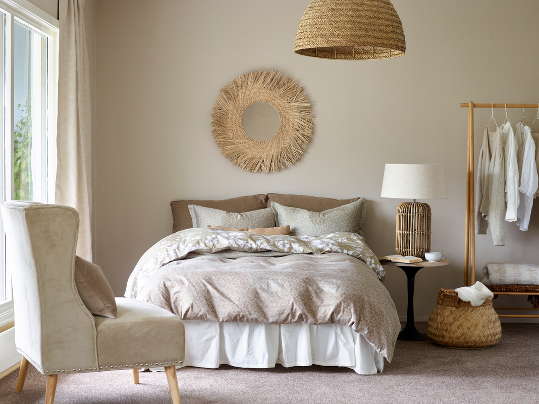 Naturlig Hvit soverom