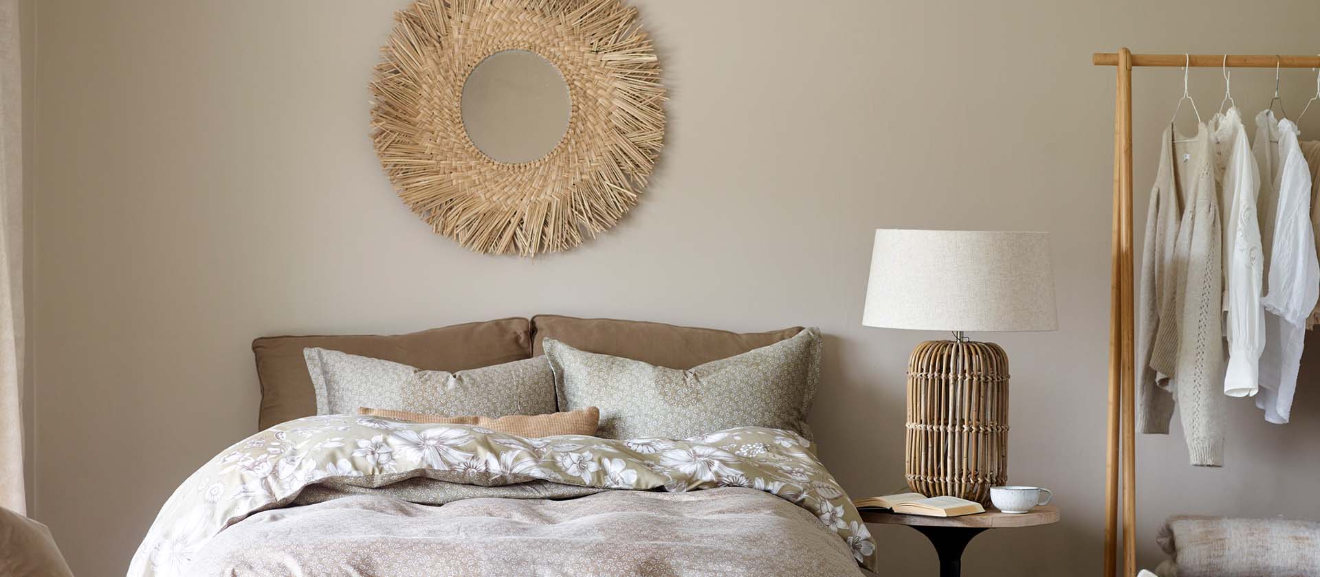 Naturlig Hvit farge soverom