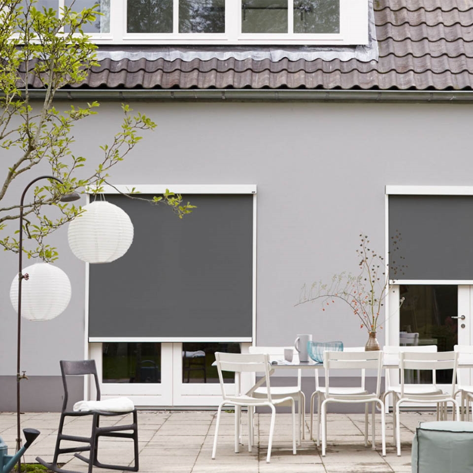 Utvendig solskjerming terrasse