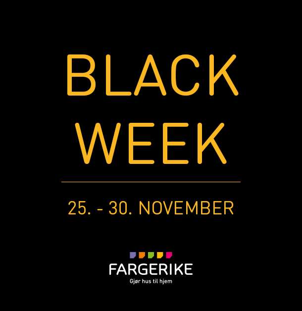Black Week Fargerike