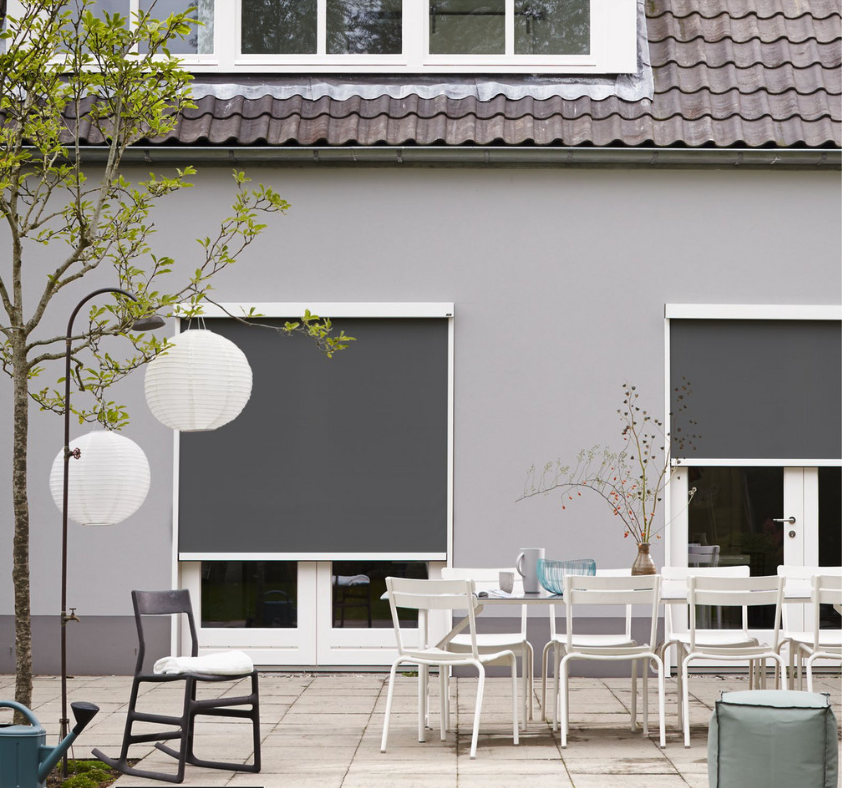 Solavskjerming utendørst