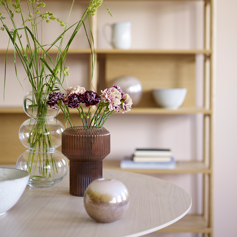 Varme farger til spisestue