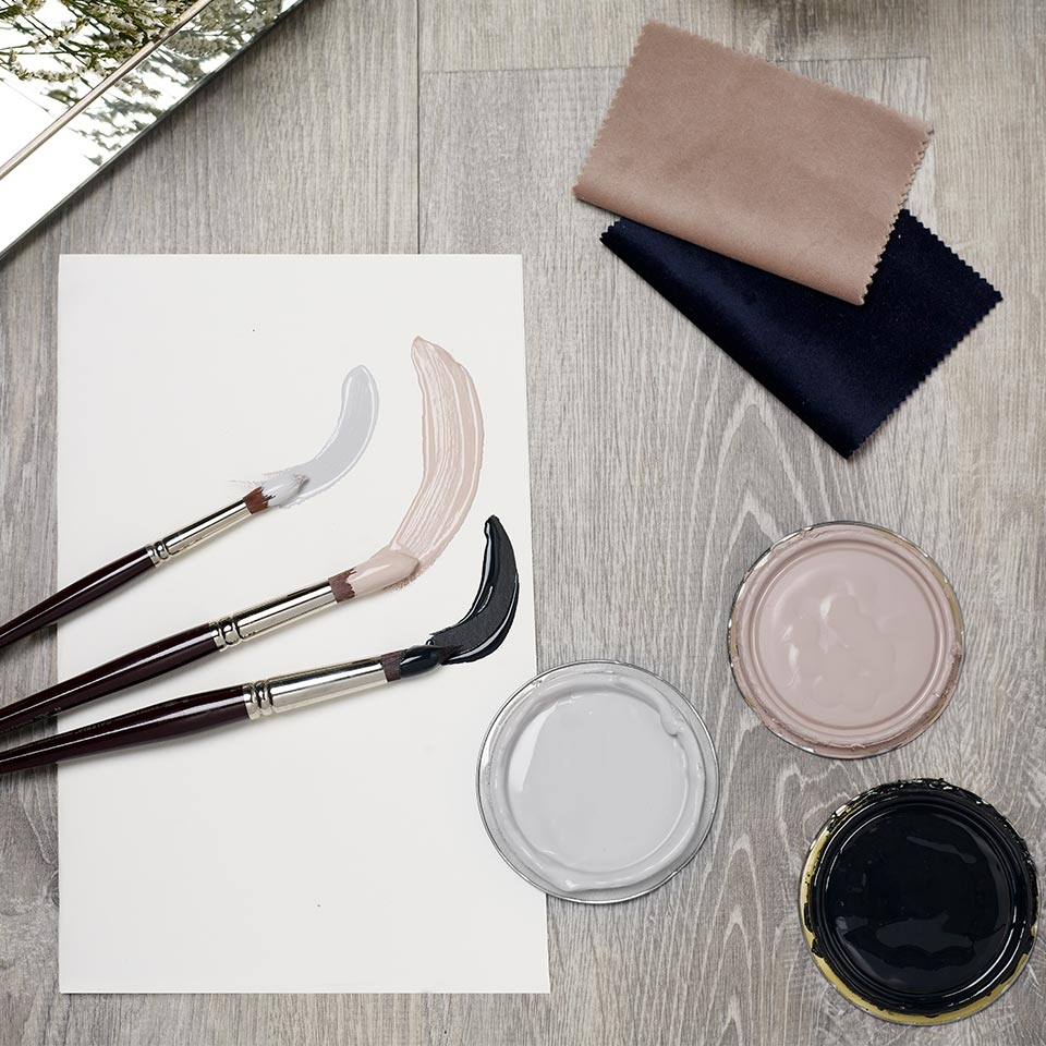 moodboard duse farger