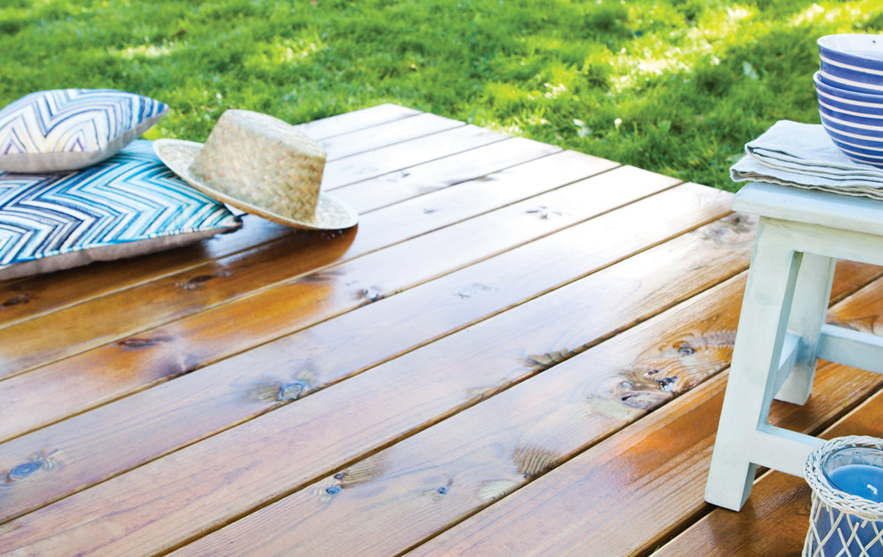 beise terrasse